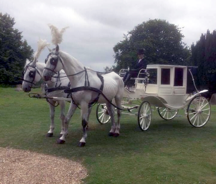 Wedding transport at St Johns